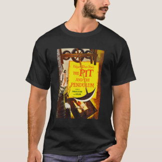 Allan Poe Pit och Pendulum Halloween-skräckfilm T Shirt