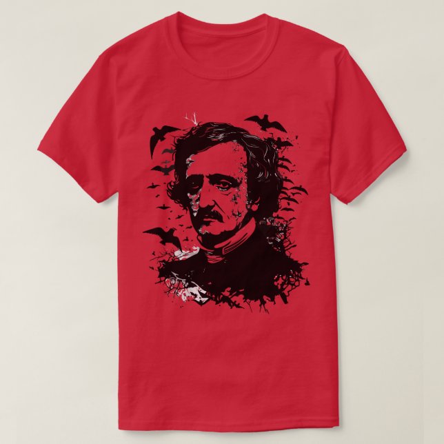 Allan Poe T Shirt (Design framsida)