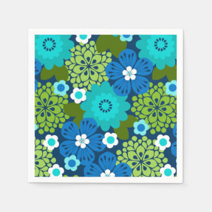 Allana Garden Hawaiian Grafisk Blommig - Cool Pappersservett