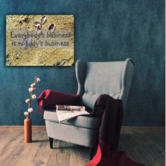 Allas affärsklokhet att säga poster