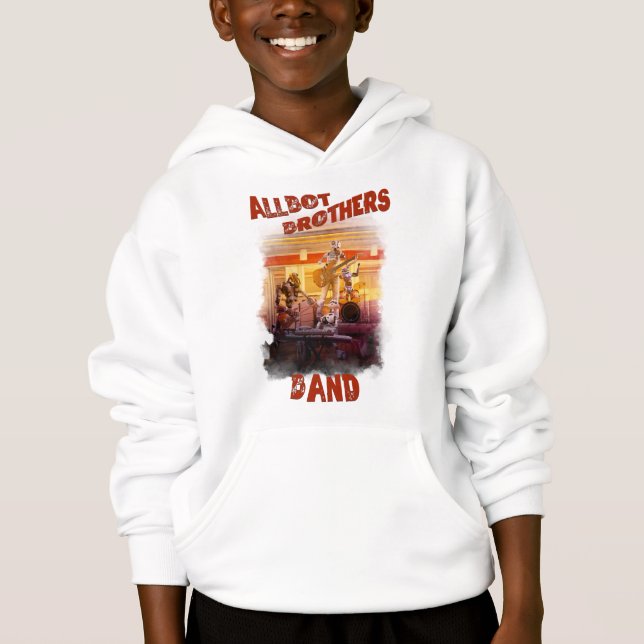 Allbot Brothers Band/Bob's Saucer Repair T Shirt (Framsida)