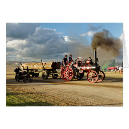 Allchin 7nhp Allmänt syfte ångmotor Hälsningskort