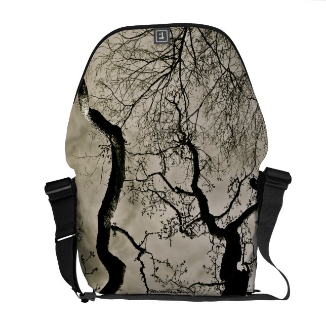 Alldeles Messenger Bag (Öppen Baksida)