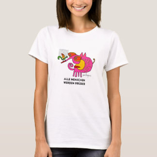 ´alle menschen werden bruder´ t-shirt