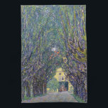 Allee at Schloss Kammer, Gustav Klimt Kökshandduk<br><div class="desc">Gustav Klimt (14 juli, 1862 - 6 februari 1918) var en österrikisk symbolmålare och en av de mest framstående medlemmarna i Wien Secession-rörelsen. Klimt noteras för målningar, murar, skisser och andra föremål d'art. Förutom hans verk, som innefattar anklagelser och porträtt, målade han upp landskap. Klimt var bland konstnärer från Wienutträdet...</div>