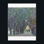 Allee at Schloss Kammer, Gustav Klimt Vykort<br><div class="desc">Gustav Klimt (14 juli, 1862 - 6 februari 1918) var en österrikisk symbolmålare och en av de mest framstående medlemmarna i Wien Secession-rörelsen. Klimt noteras för målningar, murar, skisser och andra föremål d'art. Förutom hans verk, som innefattar anklagelser och porträtt, målade han upp landskap. Klimt var bland konstnärer från Wienutträdet...</div>
