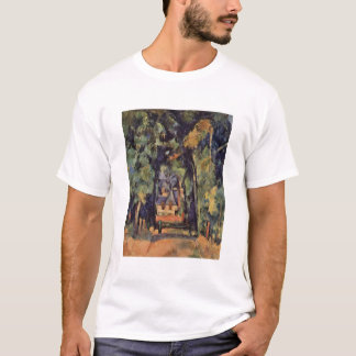 Allee du Bois Bourillon Chantilly - Paul Cezanne - T Shirt