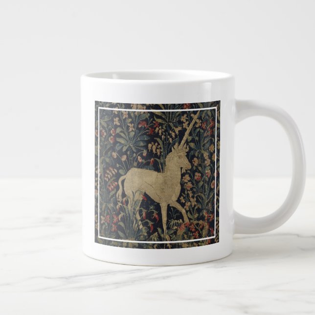 Allegala "Millefleurs"-tekoner med djur Jumbo Mugg (Höger)