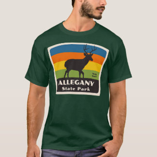 Allegany State Park New York Roaming Hjort T Shirt