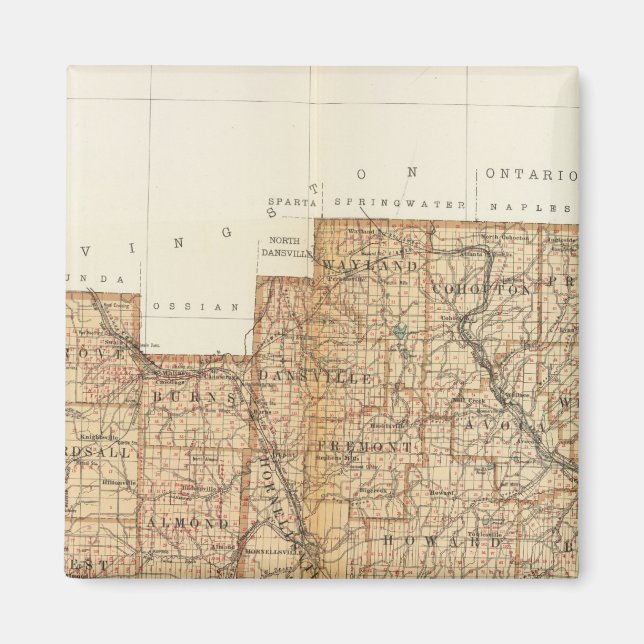 Allegany, Steuben County Magnet (Framsidan)