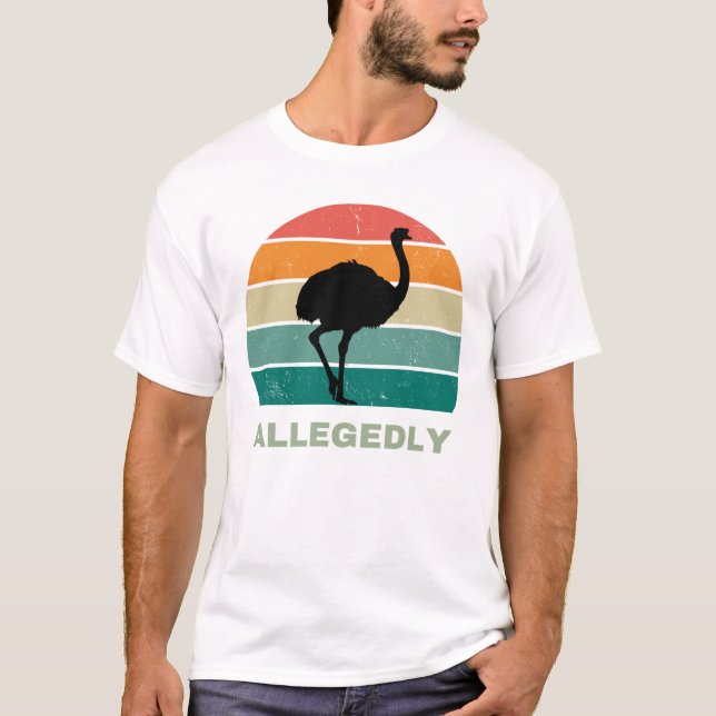 Allegedly  t shirt (Framsida)