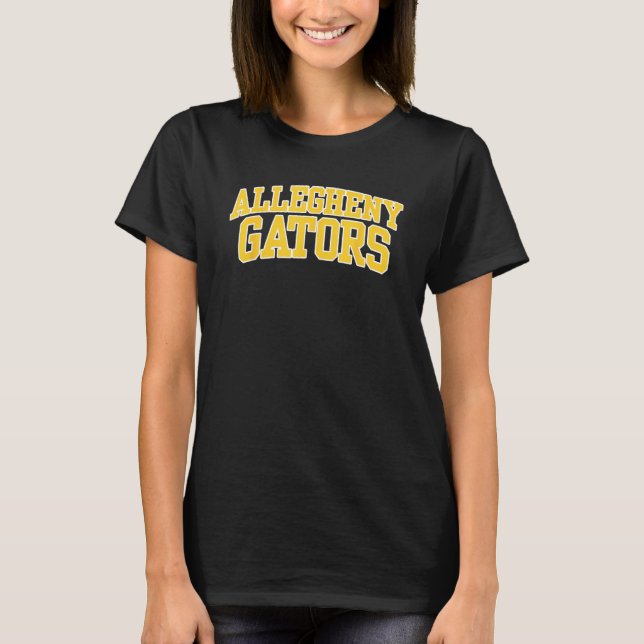 Allegheny College Gators 01 T Shirt (Framsida)