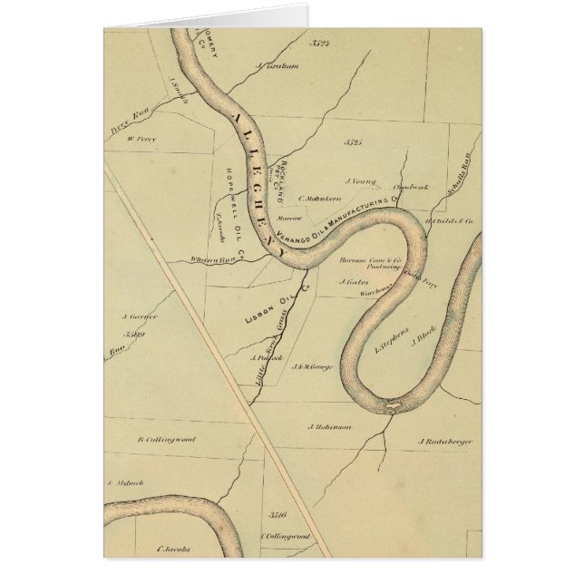 Allegheny Hälsningskort (Framsidan)