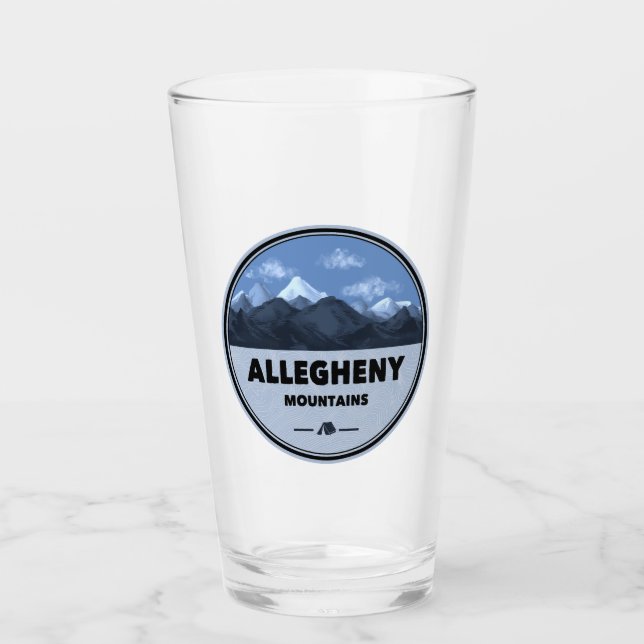 Allegheny Mountains Camping Glaskopp (Framsida)