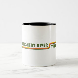 Allegheny River Trail Två-Tonad Mugg