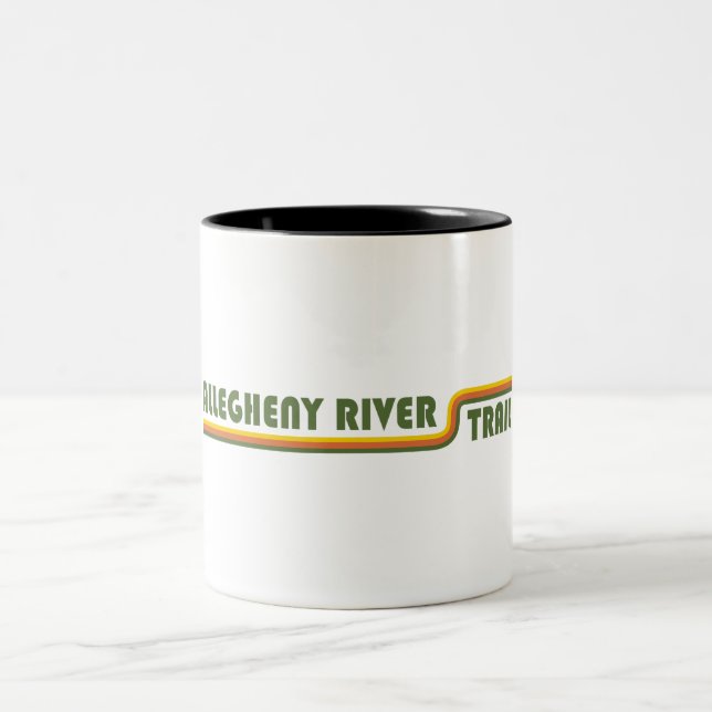 Allegheny River Trail Två-Tonad Mugg (Center)