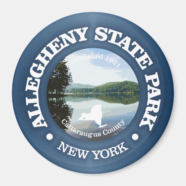 Allegheny State Park Magnet (Framsidan)