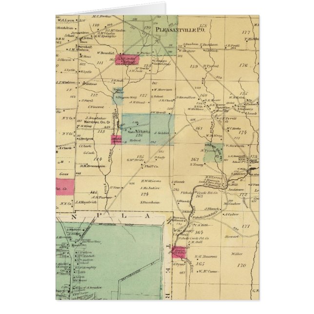 Allegheny Township Hälsningskort (Framsidan)