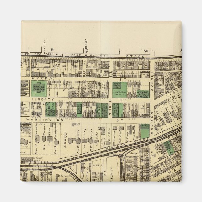 Allegheny ward 4 magnet (Framsidan)