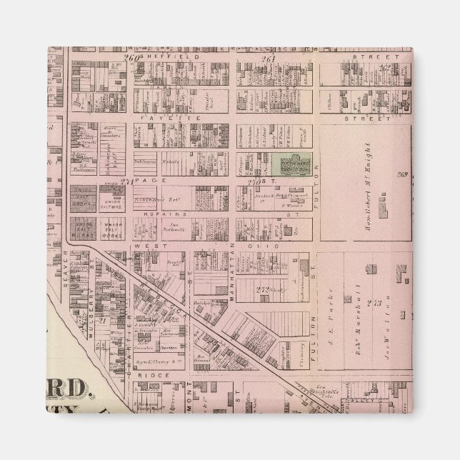 Allegheny ward 5 magnet (Framsidan)