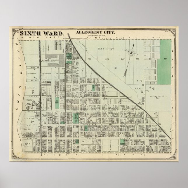 Allegheny ward 6 poster (Framsidan)
