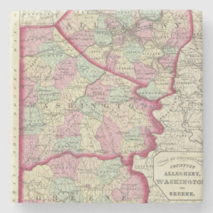 Allegheny Washington, Greene län Underlägg Sten