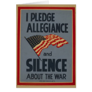 Allegiance - 1941 hälsningskort