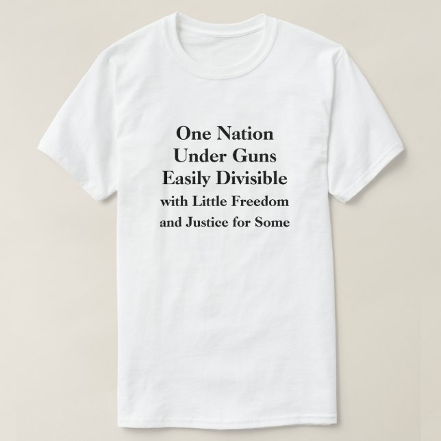 Allegiansens sanna utfästelse T-Shirt  (Design framsida)