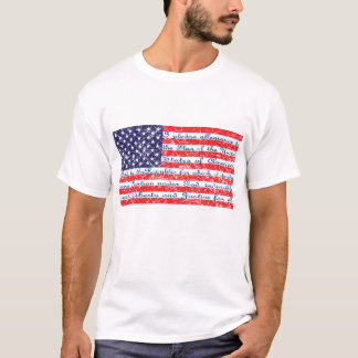 Allegience America Flagga T Shirt