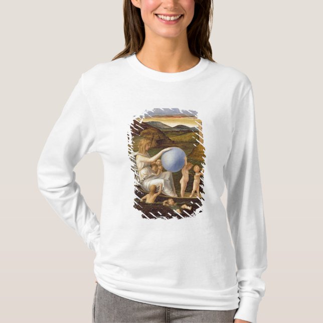 Allegori av ändrande förmögenhet eller tee (Framsida)