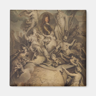 Allegori av den Philippe II hertigen av Orleans, Magnet