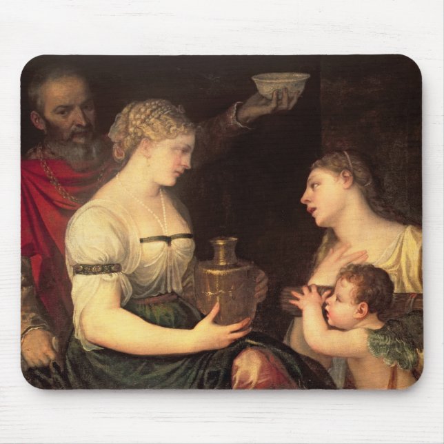 Allegori av gift liv musmatta (Framsidan)