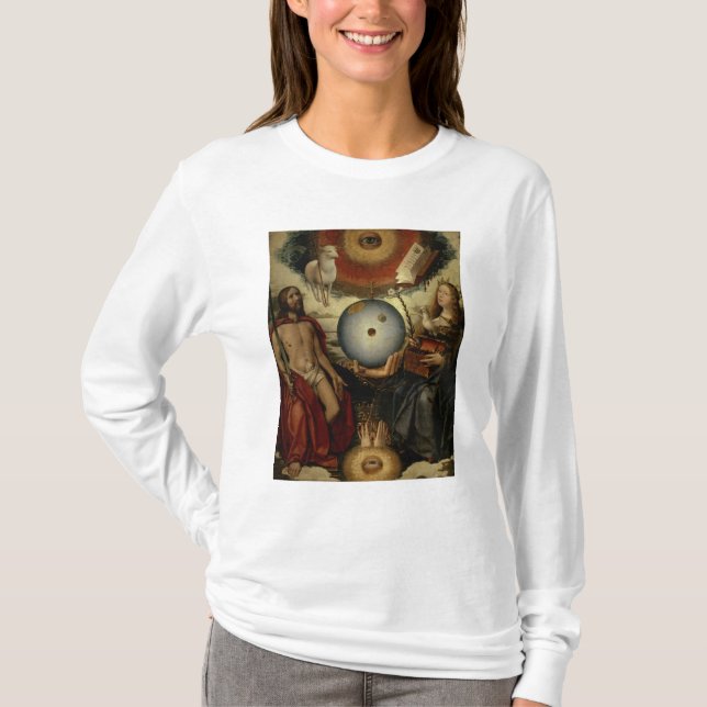 Allegori av kristendomen tee (Framsida)
