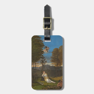 Allegori av kyskhet, C. 1505 (olja på panel) Bagagebricka