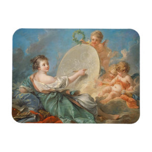 Allegori av målning, 1765 (olja på kanfas) magnet