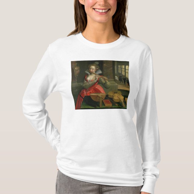 Allegori av musik, c.1600 tee shirt (Framsida)