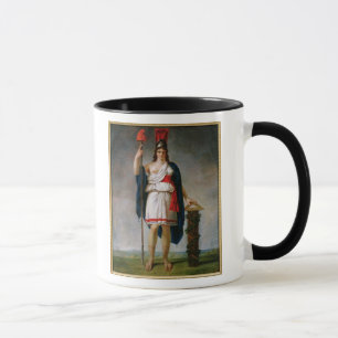 Allegori av republiken mugg