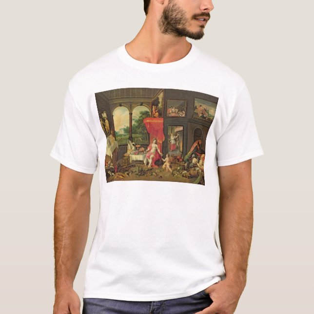 Allegori av smak tee shirt (Framsida)