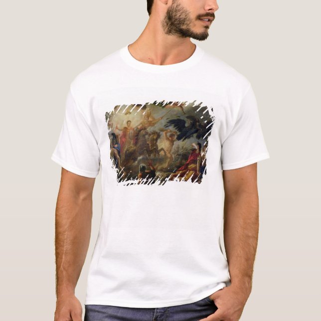 Allegori av striden av Austerlitz Tee (Framsida)