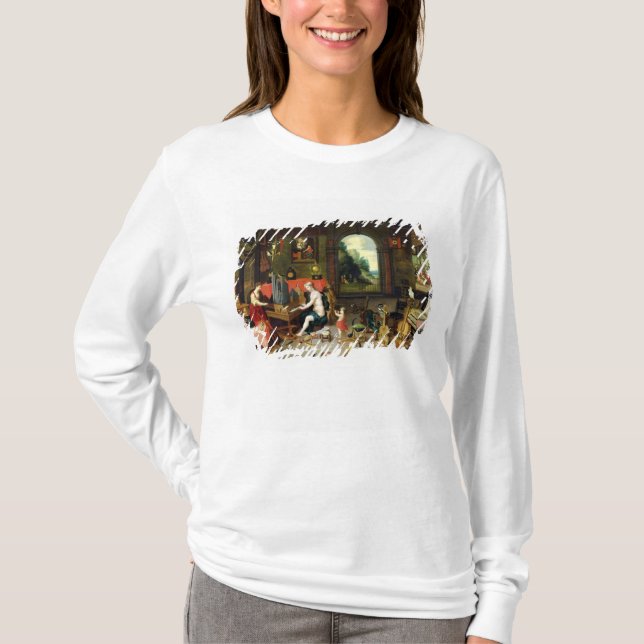 Allegori av utfrågning tee shirt (Framsida)