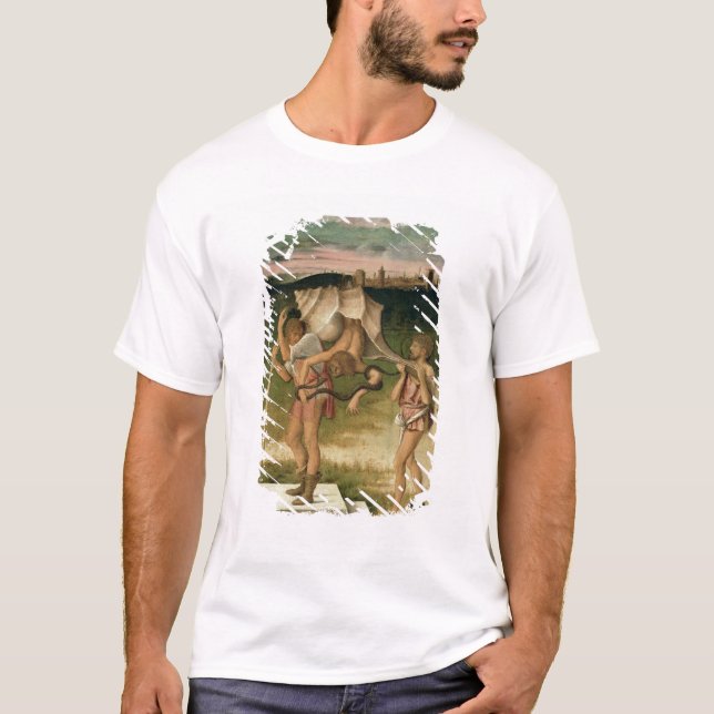 Allegori av vishet (olja på panel) tee shirt (Framsida)
