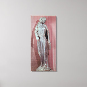 Allegorical figur av synagogan canvastryck
