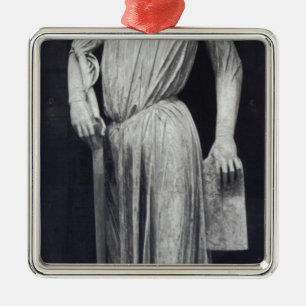 Allegorical figur av synagogan julgransprydnad metall