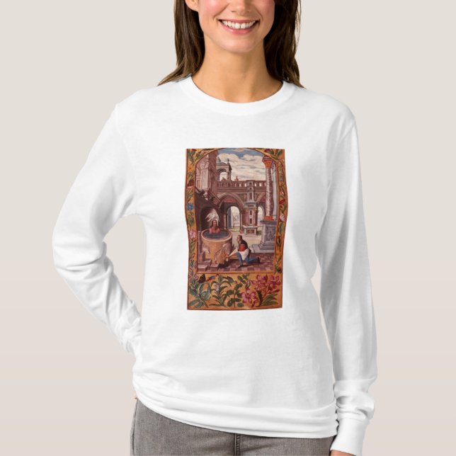 Allegorical illustration av en alkemist på tee (Framsida)
