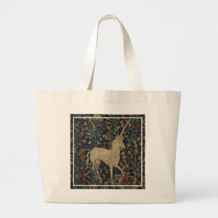 Allegorical "Millefleurs" Tapestry med djur Jumbo Tygkasse