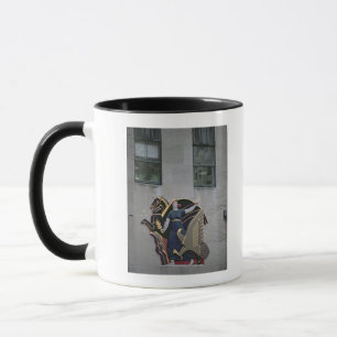 Allegorical plats mugg