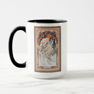 Allegorie de la Musique av Alphonse Mucha Mugg