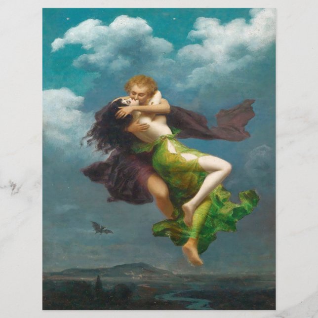 Allegorie des Traums Scrapbook Papper (Framsida)