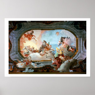 Allegory of Giftermål of Rezzonico to Savorgnan Poster
