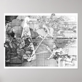 Allegory of Revenge and Devine Justice Poster